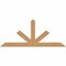 Ekena Millwork Saratoga Timber Gable Bracket, Western Red Cedar, 84"W x 35"H x 1 1/2"D x 5 1/2"F, 10/12 Pitch GBW084X35X0206SAR00SWR - alternate 1
